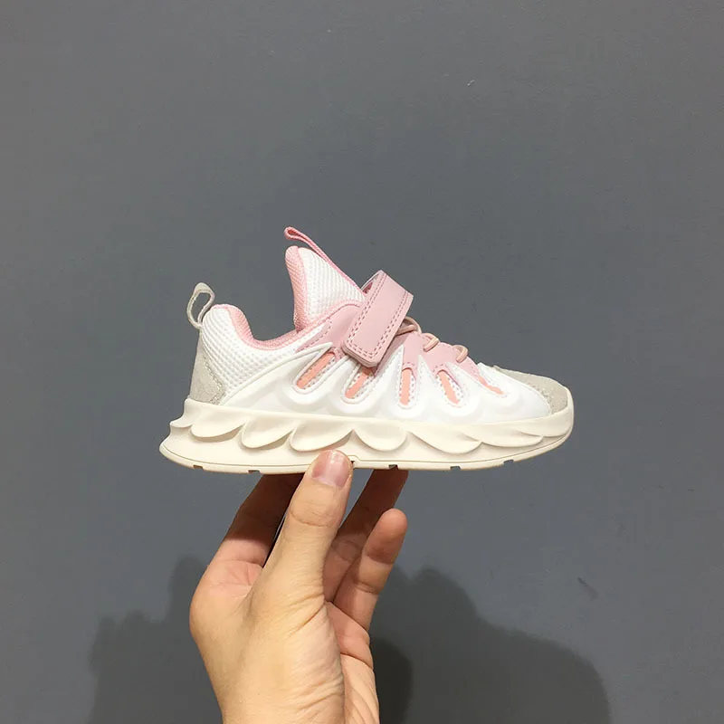 Girls Sneakers 2019 Spring Autumn Children Shoes Black School for Boys Boy Kids | Детская одежда и обувь