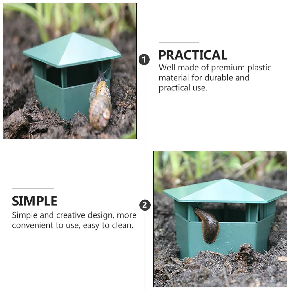 

4 Pcs Snail Traps Garden Snail Trapping Tools Practical Snail Killer