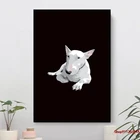 Английский бультерьер, домашний декор, искусственная стена, декор для спальни, спальни, спальни