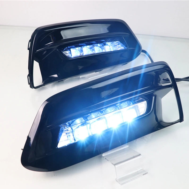 

LED Driving Daytime Running Lights Turning Signal DRL Signal Lamps Assembly Fit For Honda Accord 10th 2018 2019