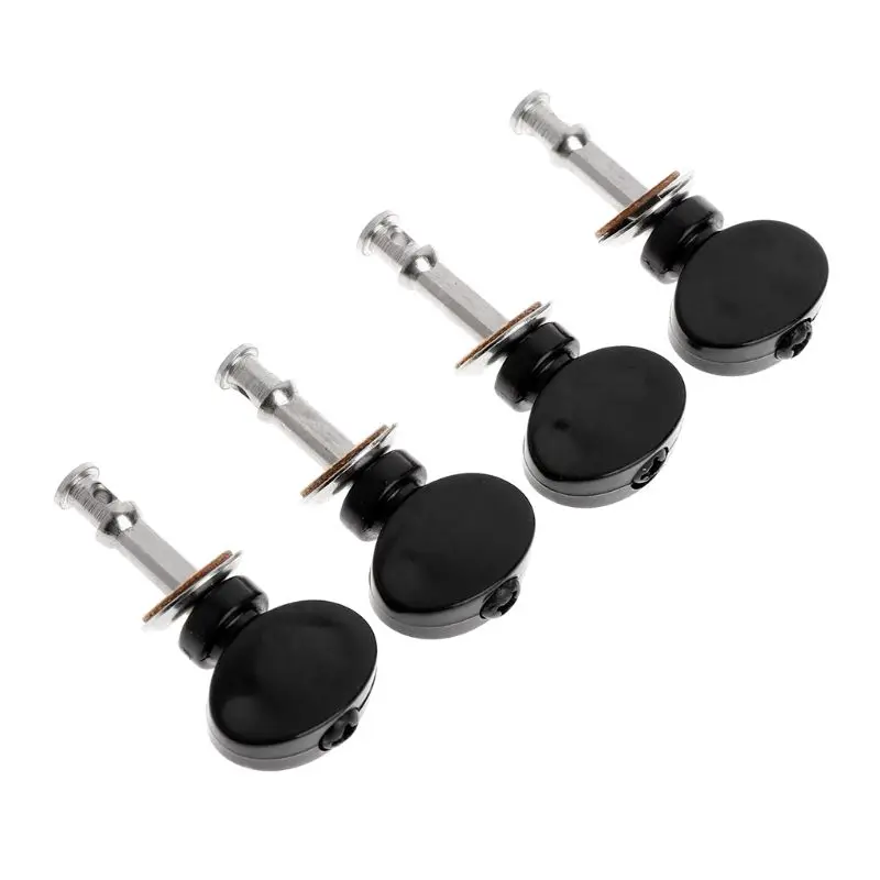 

4 Pcs Ukulele Strings Tuning Pegs Pin Machines Tuners Friction Ukelele New