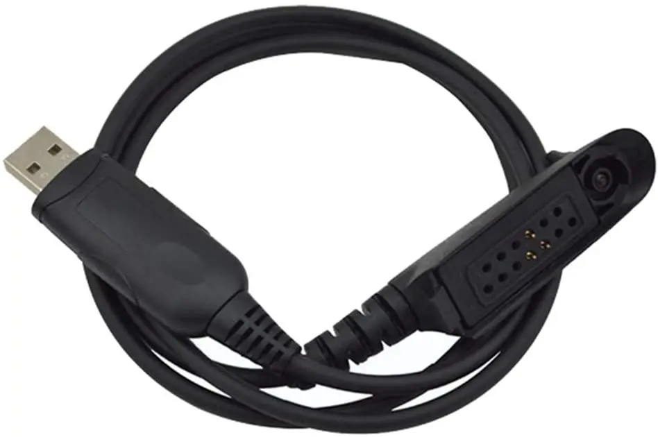 

USB Programming Cable Cord Wire Compatible for Motorola Ht750 Ht1250 GP280 GP328 GP330 MT850 MT850LS PRO860