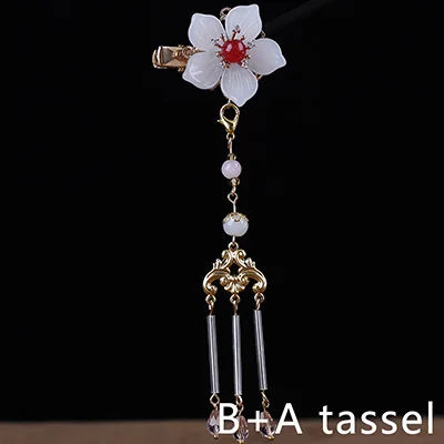 B Atassel Deepeel 1 шт. винтажные палочки для волос Головные уборы Китайский древний головной убор с кисточками заколка для волос Cheongsam Hanfu декоративные аксессуары HA007 - Цвет: B Atassel