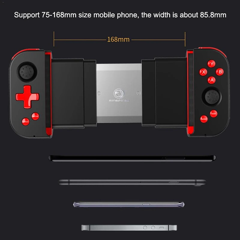 X6 Pro Bluetooth 2 4G беспроводной геймпад с функцией Turbo игровой контроллер телефона для