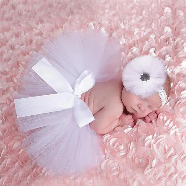 Тюлевая юбка пачка для новорожденных с цветочным принтом|Комплекты одежды| |