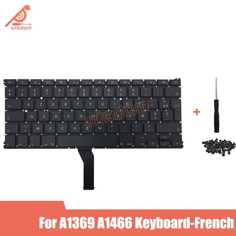 Русская новая клавиатура для ноутбука Macbook Air 13 &quotA1369 A1466 русская MD231 MD232 MC503 MC504 2011-15