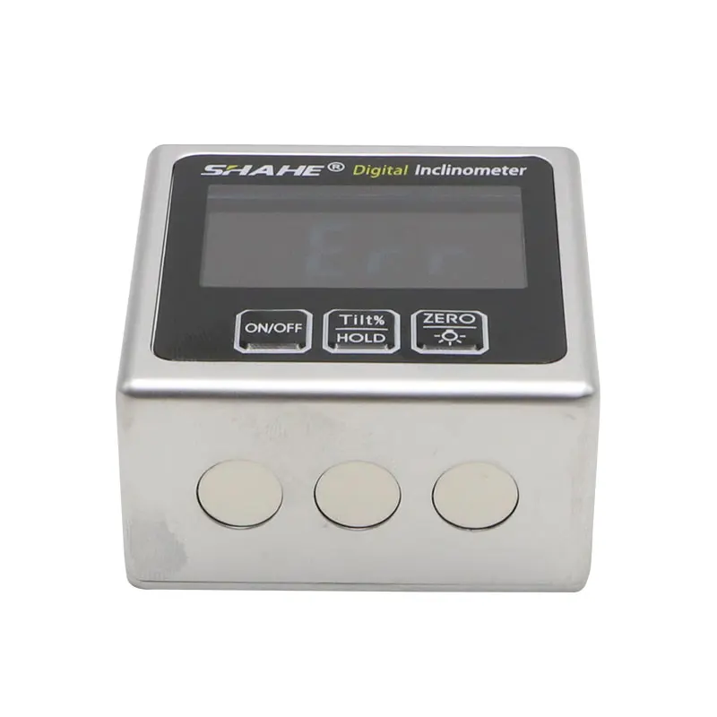 Shahe Новый 360 градусов Мини цифровой транспортир Инклинометр магнитное основание