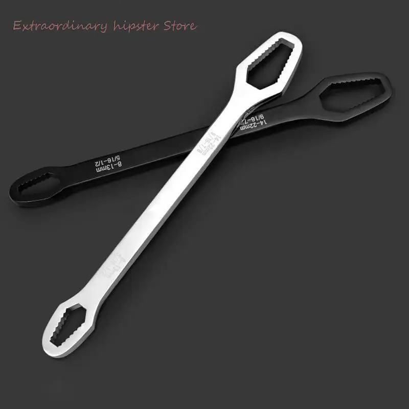 

Double-Head Multifunction Screw Nuts Wrenches Repair Hand Tools Ratchet Wrench
