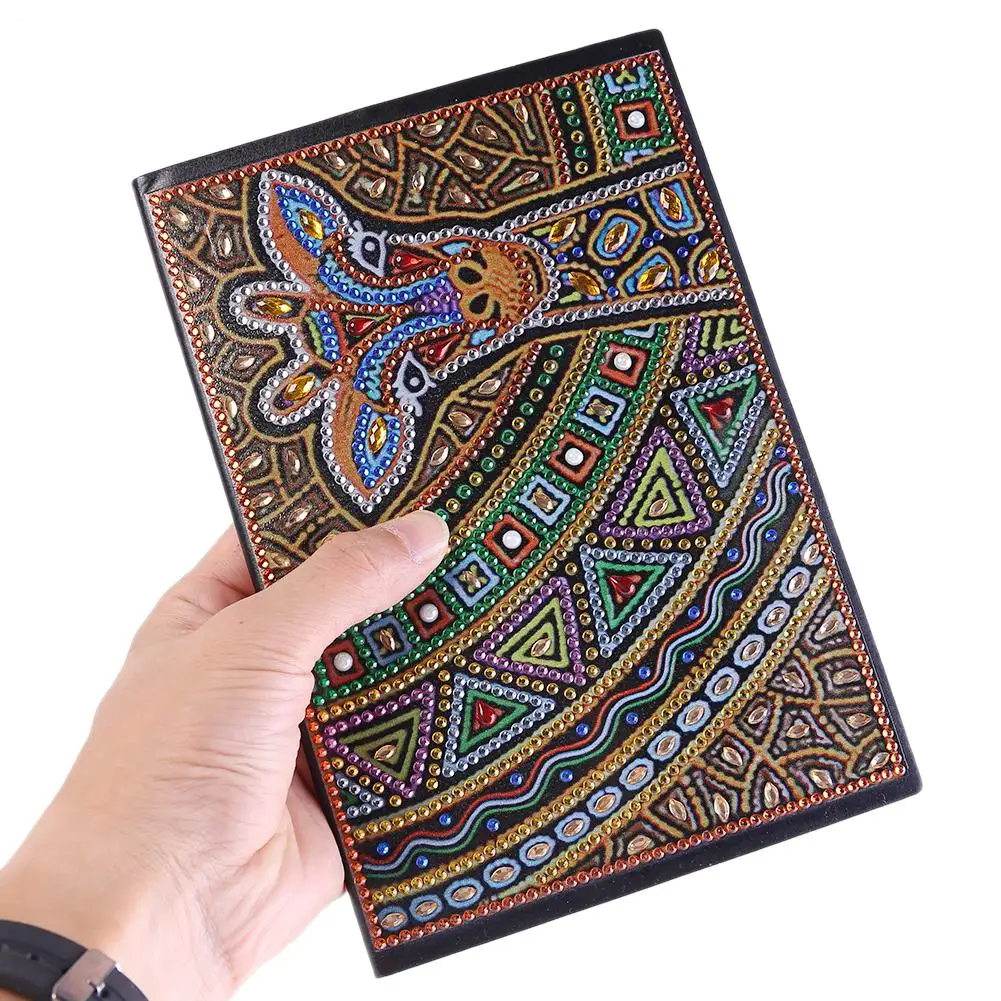 50 страниц алмазов картина Тетрадь DIY Мандала особой формы Алмазная вышивка