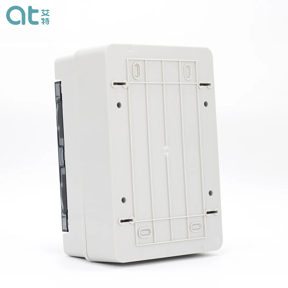 

IP65 4 Ways Electrical Distribution Box Waterproof Junction Wire Box Switch Box surface Mounted Electrical ABS Plastic