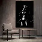 Traxex_В the Drow Ranger черно-белая Dota 2 плакат декоративной живописи холст стена искусство гостиная постеры спальня