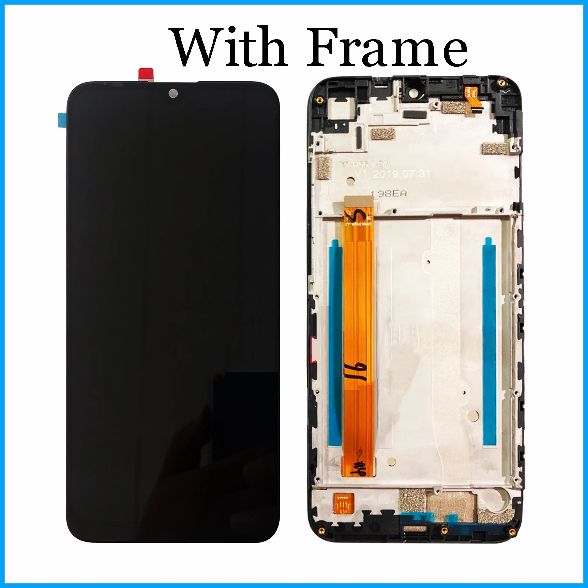 ЖК дисплей 6 3 дюйма для Walton Primo RX7 + дигитайзер сенсорного экрана в сборе с