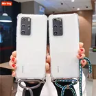 Чехол-ремешок для Xiaomi mi 9, 8 SE, MI8, Explore, mi 10 Pro, Note 10 Lite, прозрачный, противоударный