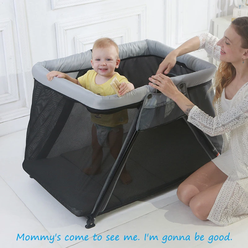 Портативная детская кроватка многофункциональная походная кровать для