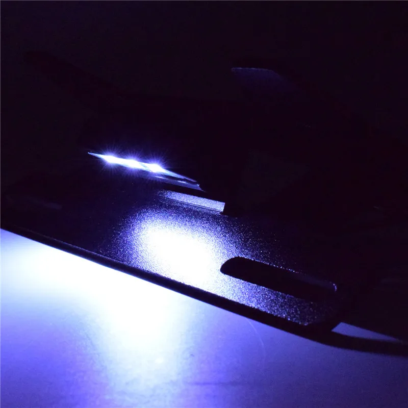 Светодиодный индикатор номерной знак держатель задний аккуратный крыло