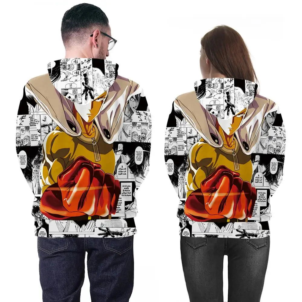 

Anime One Punch Man Hoodie Sweatshirt Men Women Kid OnePunch