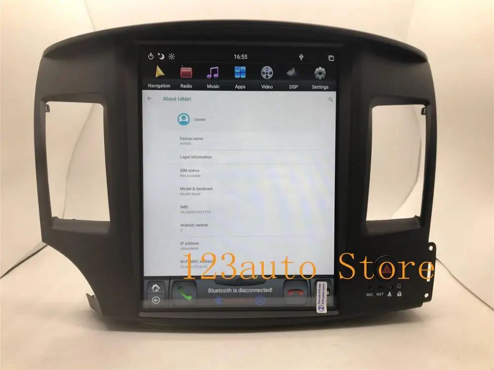 12 1 ''вертикальный экран Tesla стиль Android 9 0 автомобильный DVD GPS плеер навигация