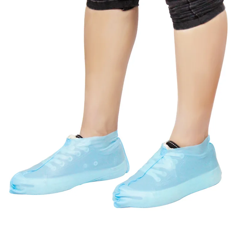 

Outdoor Rain Shoes Boots Covers Waterproof Slip-resistant Overshoes Galoshes Travel for Men Women Kids