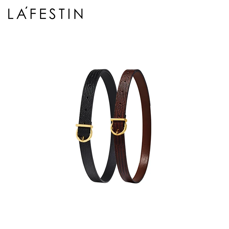 Ремень женский из искусственной кожи с узором ящерицы|Женские ремни| |