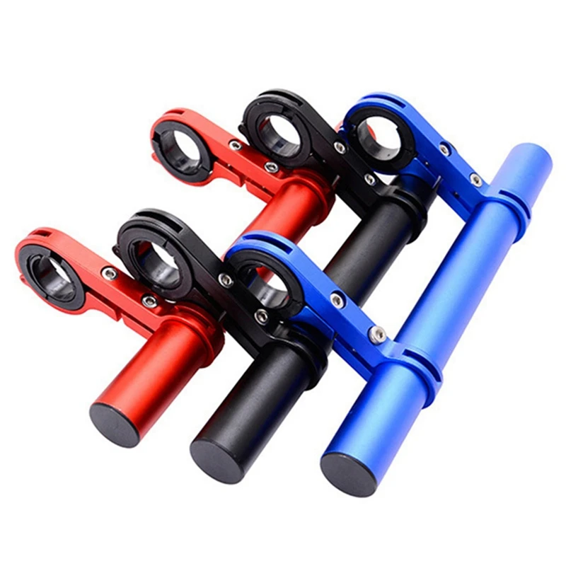 

Bike Bicycle Handlebar Extender Multifunction Double Bike Handlebar Bracket Extender for Holding Bicycle GPS Phone Mount Holder