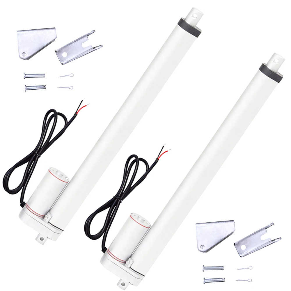 Линейный привод и монтажные кронштейны водонепроницаемый IP65 450 мм/18 дюймов 330