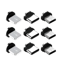 GTWIN Pcs 360 Rotation Magnetic Tips For Mobile Phone Charge Replacement Parts Use Durable Converter Charging Cable Adapter