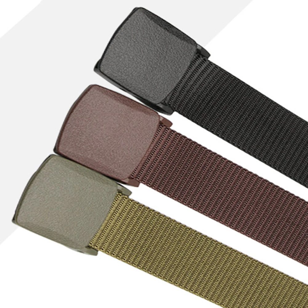 Модный регулируемый ремень для мужчин однотонный с пряжкой брюк пояс на талию