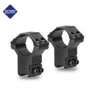 discovery rifle scope mounts 25 4mm 30mm telescope ring dovetail and picatinny with low or high option for all kinds of scopes