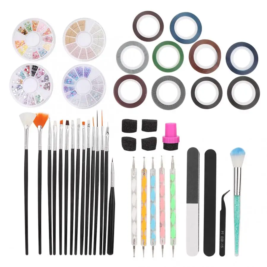 Вибратор для дизайна ногтей набор инструментов рисования Ручка очистки
