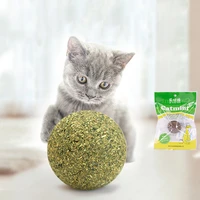 cat toy pet catnip toys edible catnip ball safety healthy cat mint cats home chasing game toy products clean teeth protect
