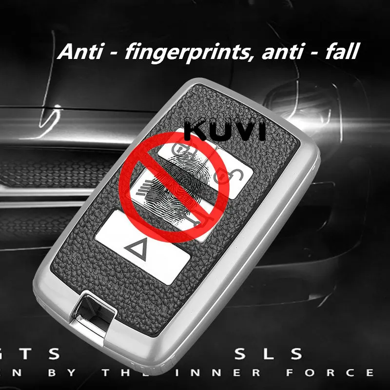 Кожаный чехол для автомобильных ключей брелок Land Rover Range 5 Discovery Sport 2018 2019 2020 Jaguar XEL