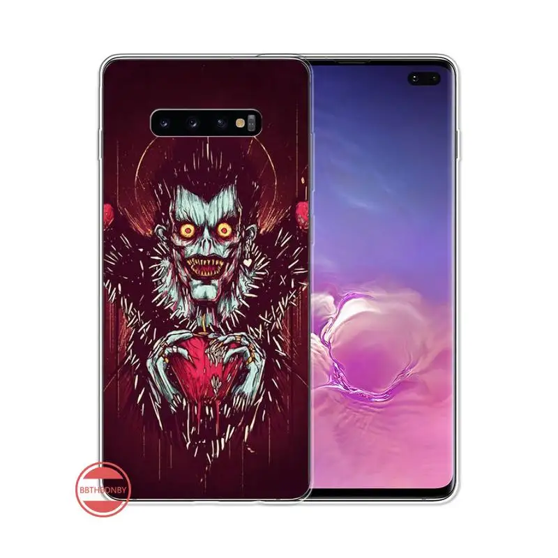 

Hot anime death note Phone Case For Samsung Galaxy S5 S6 S7 S8 S9 S10 S10e S20 edge plus lite