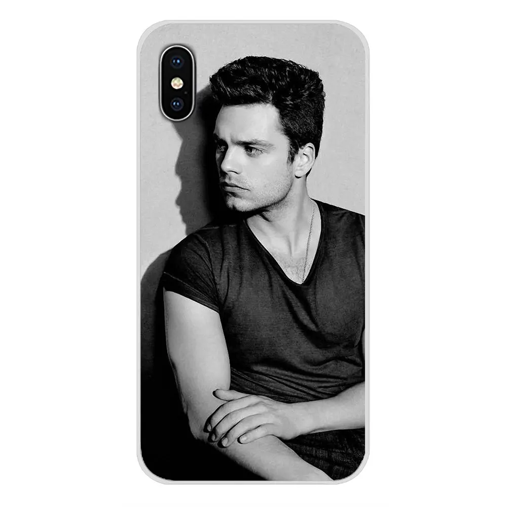 Себастьян Стэн коллаж баки барнс для Xiaomi Redmi 4A S2 Note 3 3S 4 4X 5 6plus 7 6A Pro Pocophone F1