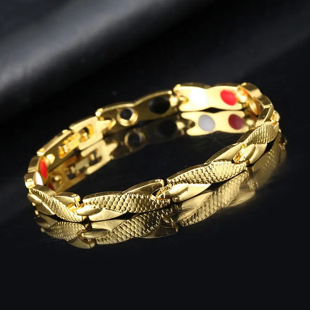 Унисекс здоровые магнитные браслеты для женщин и мужчин любителей энергии