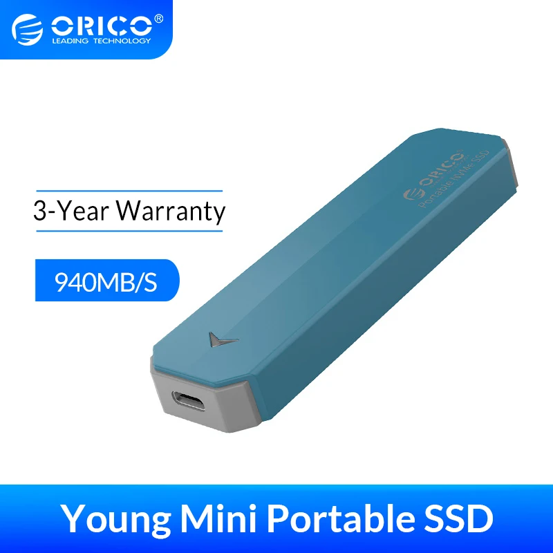 Внешний жесткий диск ORICO M2 NVME 1 ТБ SSD 128 ГБ 256 512 M.2 Портативный твердотельный