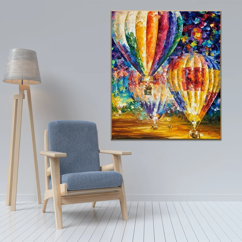 

Dream Balloon Picture On The Wall Loft DIY Painting By Numbers Decorative Pictures Abstract Drawing Set Unique New Year Gift
