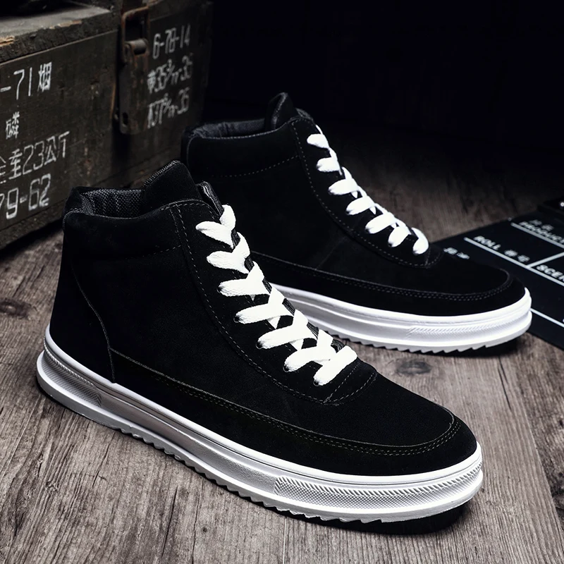 Модная мужская спортивная обувь из искусственной кожи на шнуровке для мальчиков