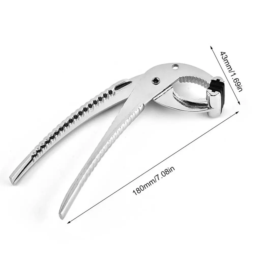 

304 Stainless Steel Anti-Scald Gripper Clips Heavy Duty Handle Pot Retriever Plates Tongs Bowls Clamp Dishes Holder