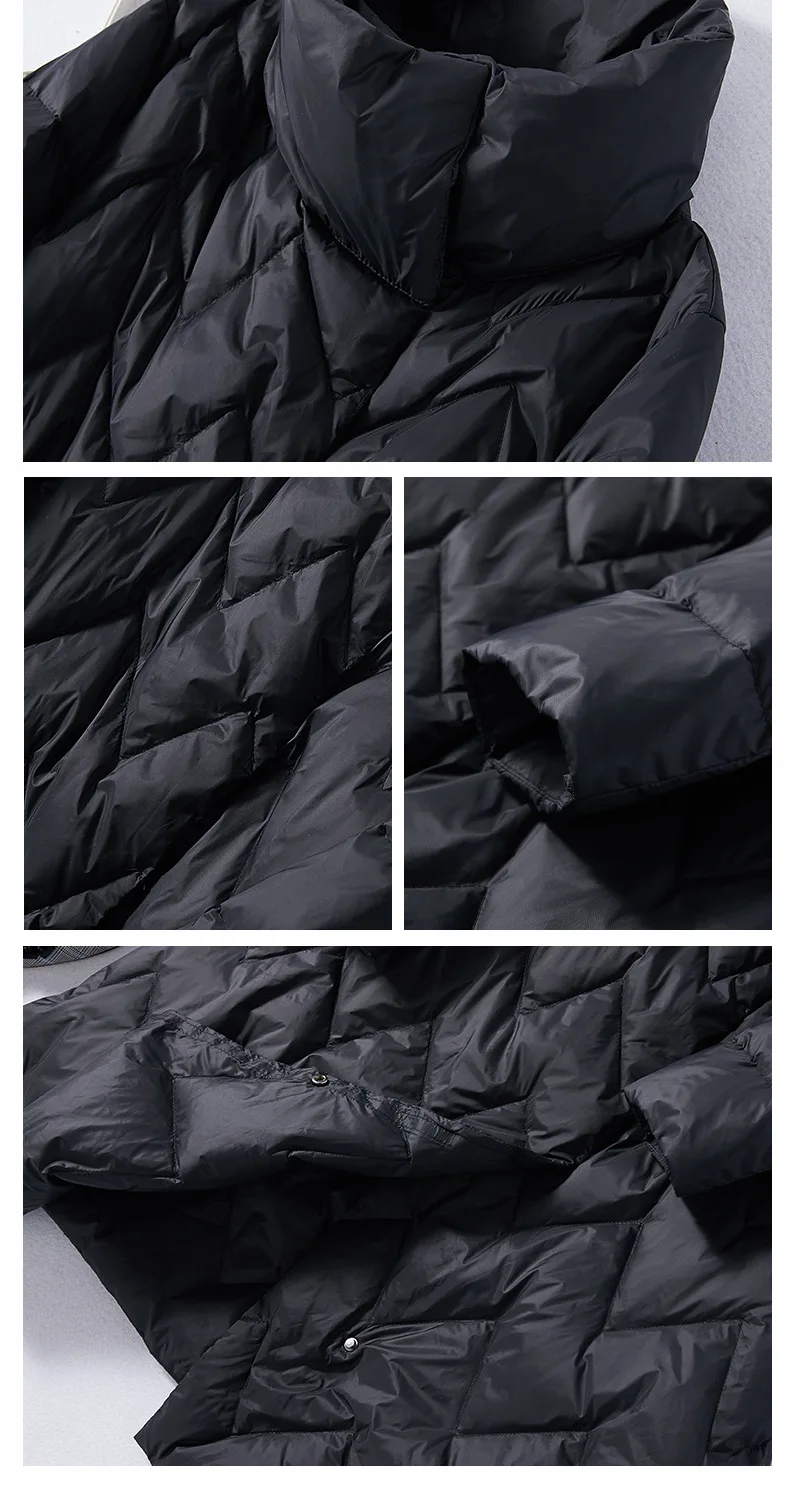 SEDUTMO Winter Ultra Light Duck Down Women Jackets Long Coat Thick Casual Autumn Puffer Jacket ED873