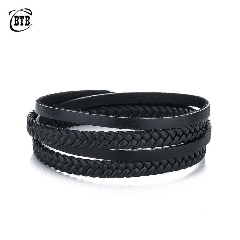 Будды Браслеты браслеты мужские Кожаные 2018 в едином положении во время занятий