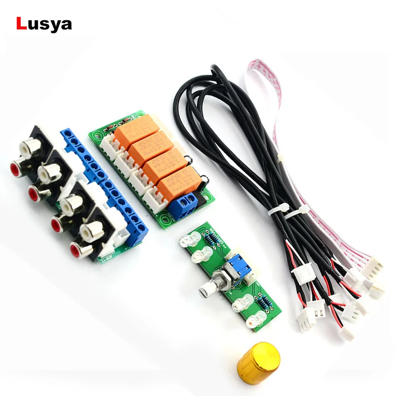 Реле 4 полосное Аудио Входное Сигнальное реле|Усилители мощности| |