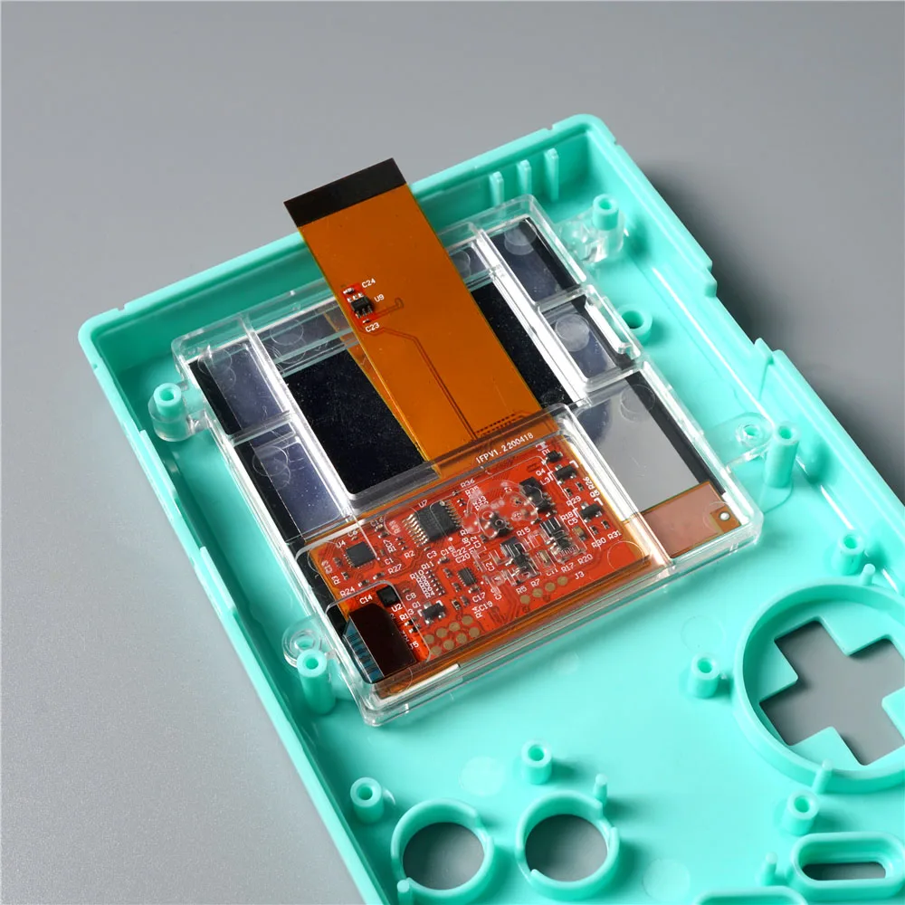 Замена корпуса предварительно отрезанного IPS LCD для GameBoy классический ГБ DMG V2