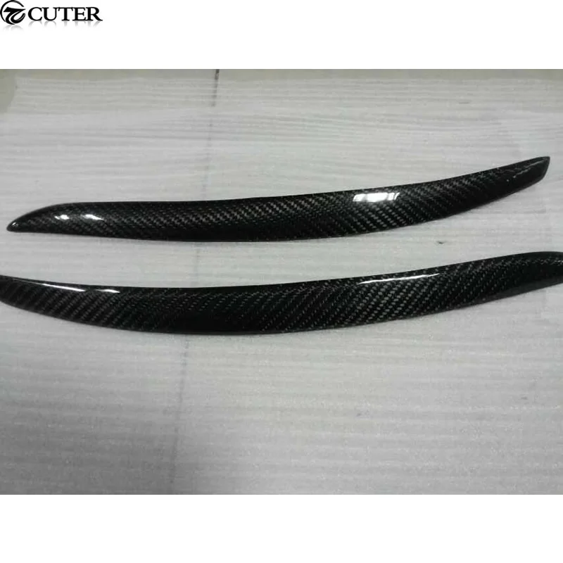 Обложка для передней фары E92 M3 из углеродного волокна отделка бровей Bmw 3 серии Coupe