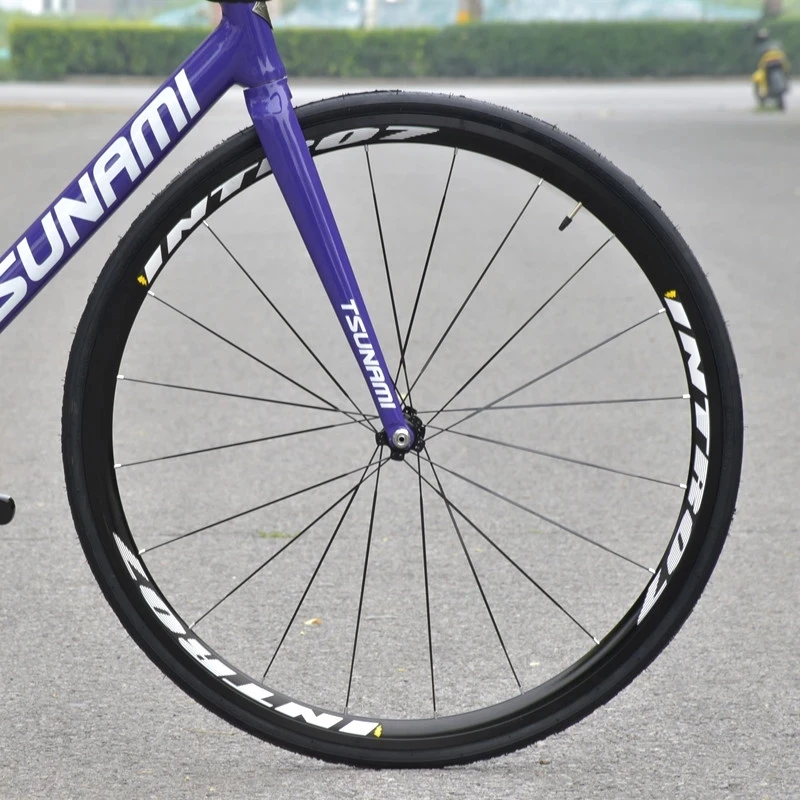 Фиксирующая рама для велосипеда TSUNAMI SNM100 алюминиевая Односкоростной фиксирующий