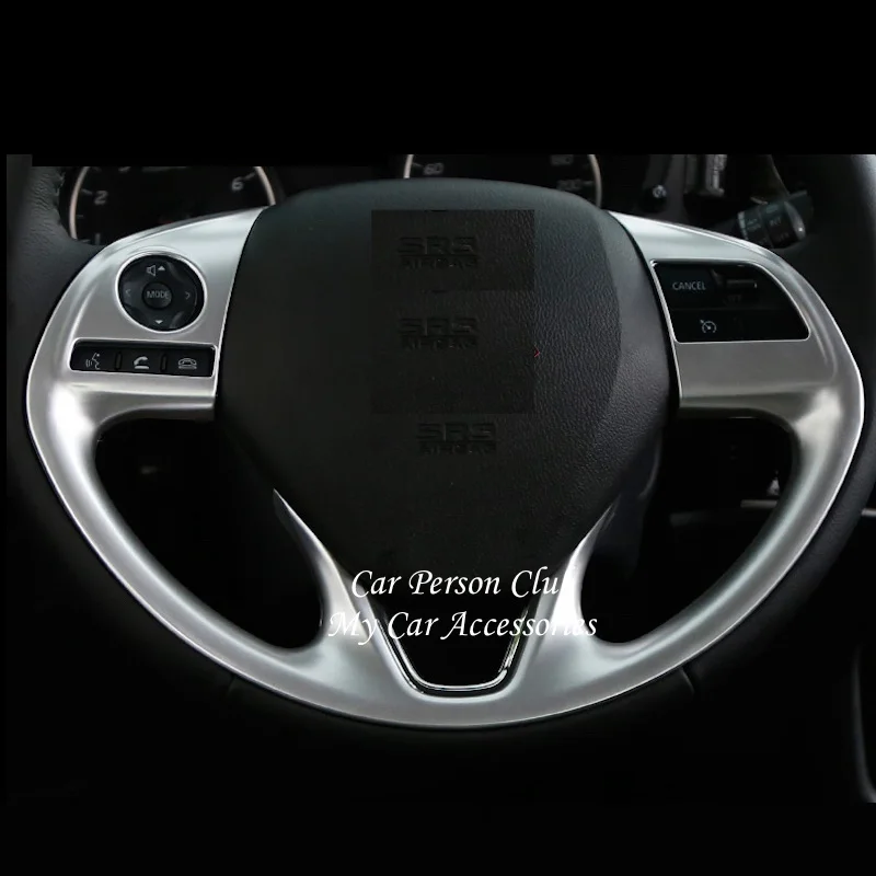 Внутренняя отделка рулевого колеса для Mitsubishi Outlander 2016 2017 2018 2019 литьевая крышка