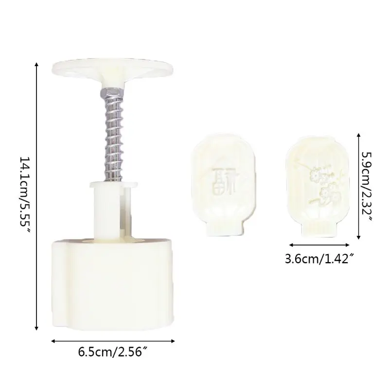 Форма для выпечки лунного торта с 2 штампами-фонариками | Дом и сад