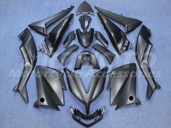 

High quality New Complete Motorcycle Fairings Kit for YAMAHA TMAX530 Tmax 530 2015 2016 T-MAX tmax530 Custom Black matte