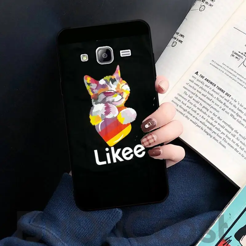 

Likee Funny cat bear love heart Soft Phone Case Capa For Samsung Galaxy J7 J6 J8 J4 J4Plus J7 DUO J7NEO J2 J7 Prime