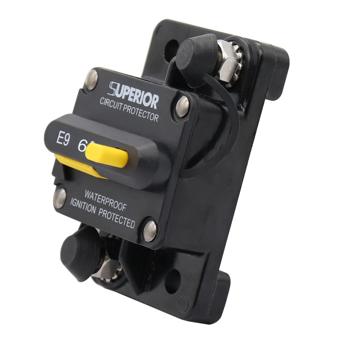 

Car audio circuit breaker 60A high current DC protector IP67 with button one drop delivery