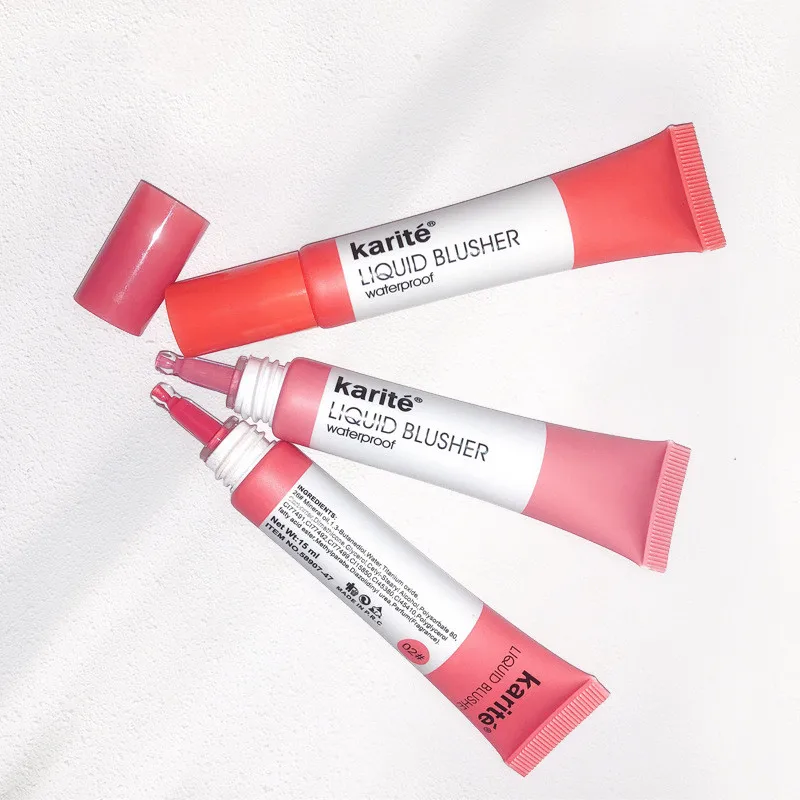 4 цвета бриллиантовый матовый макияж натуральные Румяна гелевый крем